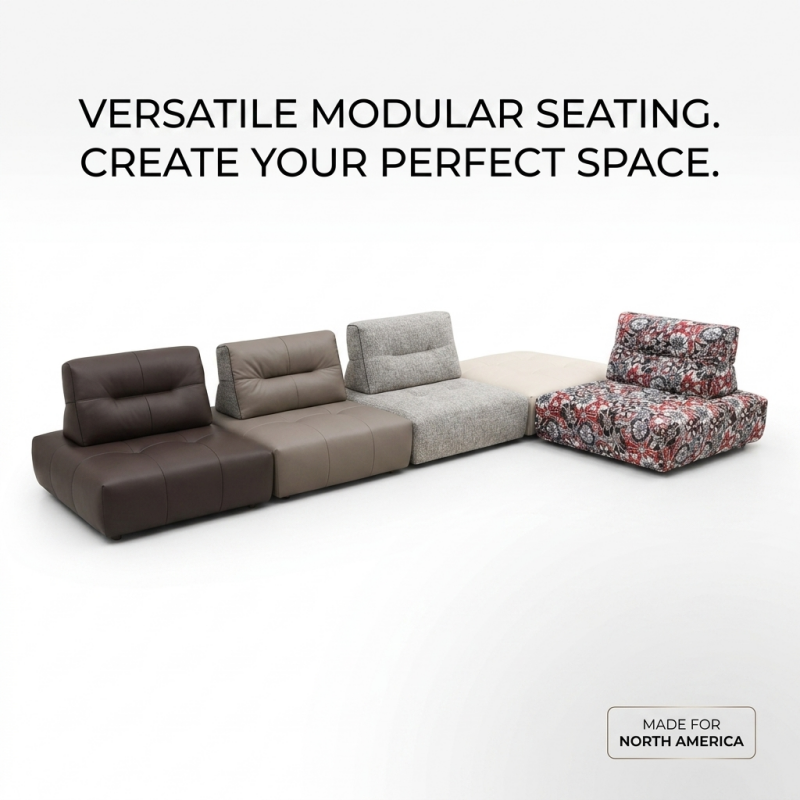 Modular Sectional Floor Sofa, Frameless Cloud Couch, Free Combination Convertible Lazy Sofa for Living Room, Small Apartment & Multi-Space Use